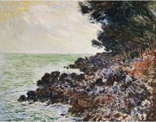 Claude Monet Le Pointe du cap Martin Sweden oil painting art